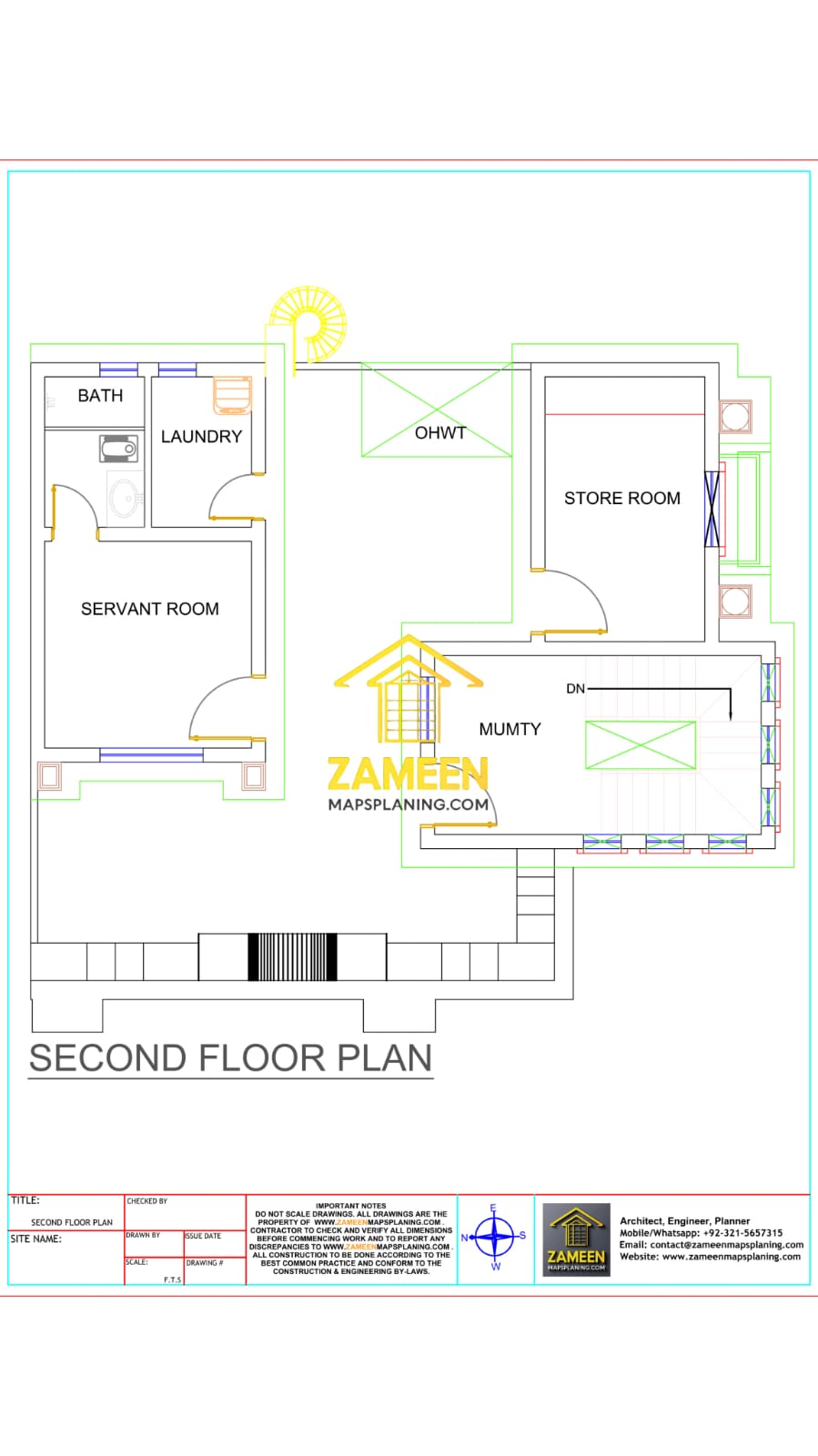 10 Marla (45'-0''X50'-0'') Grand Neoclassical Style Mansion