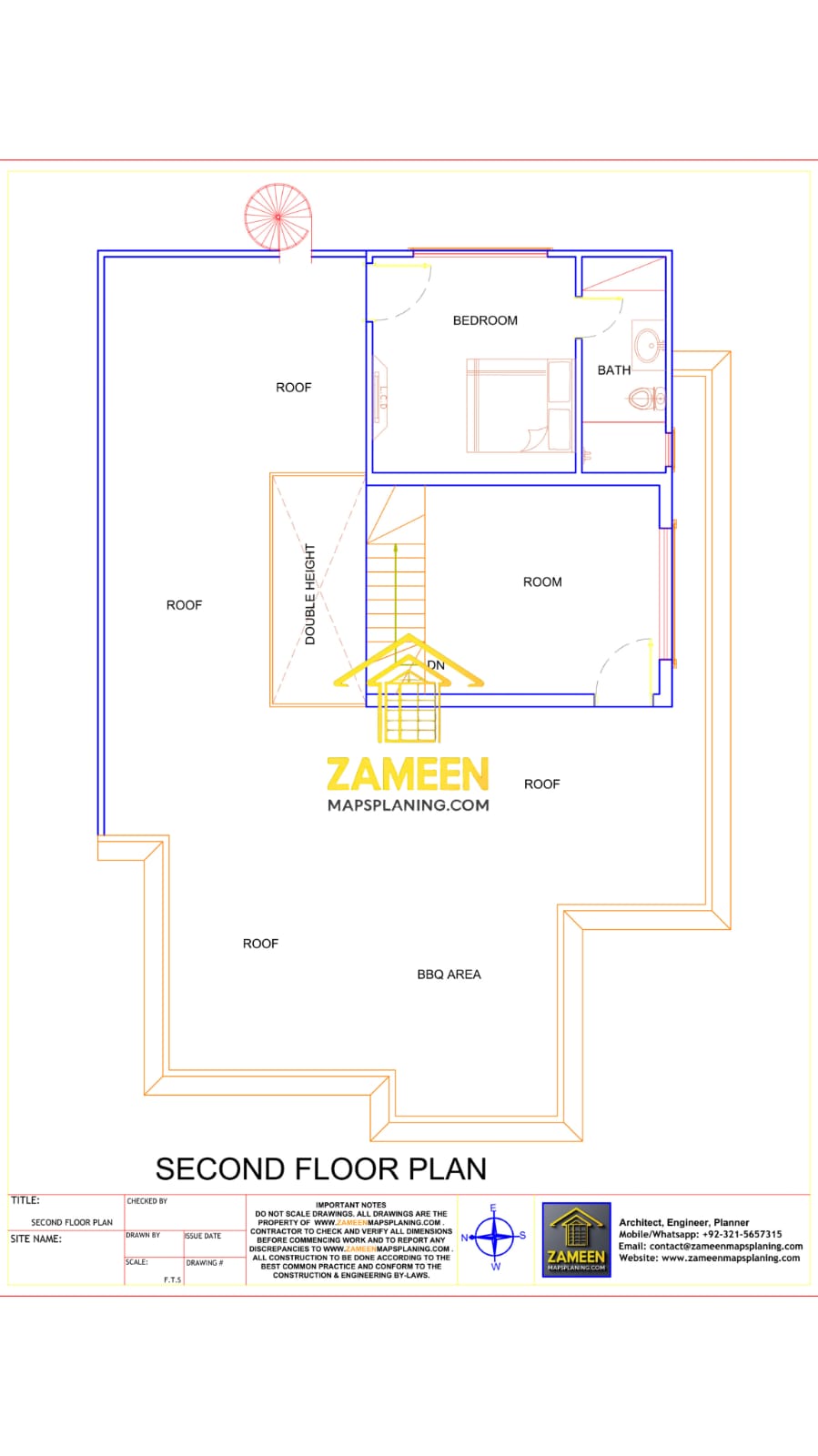 12 Marla (40'-0''X65'-0'') Classical Revival Style Mansion
