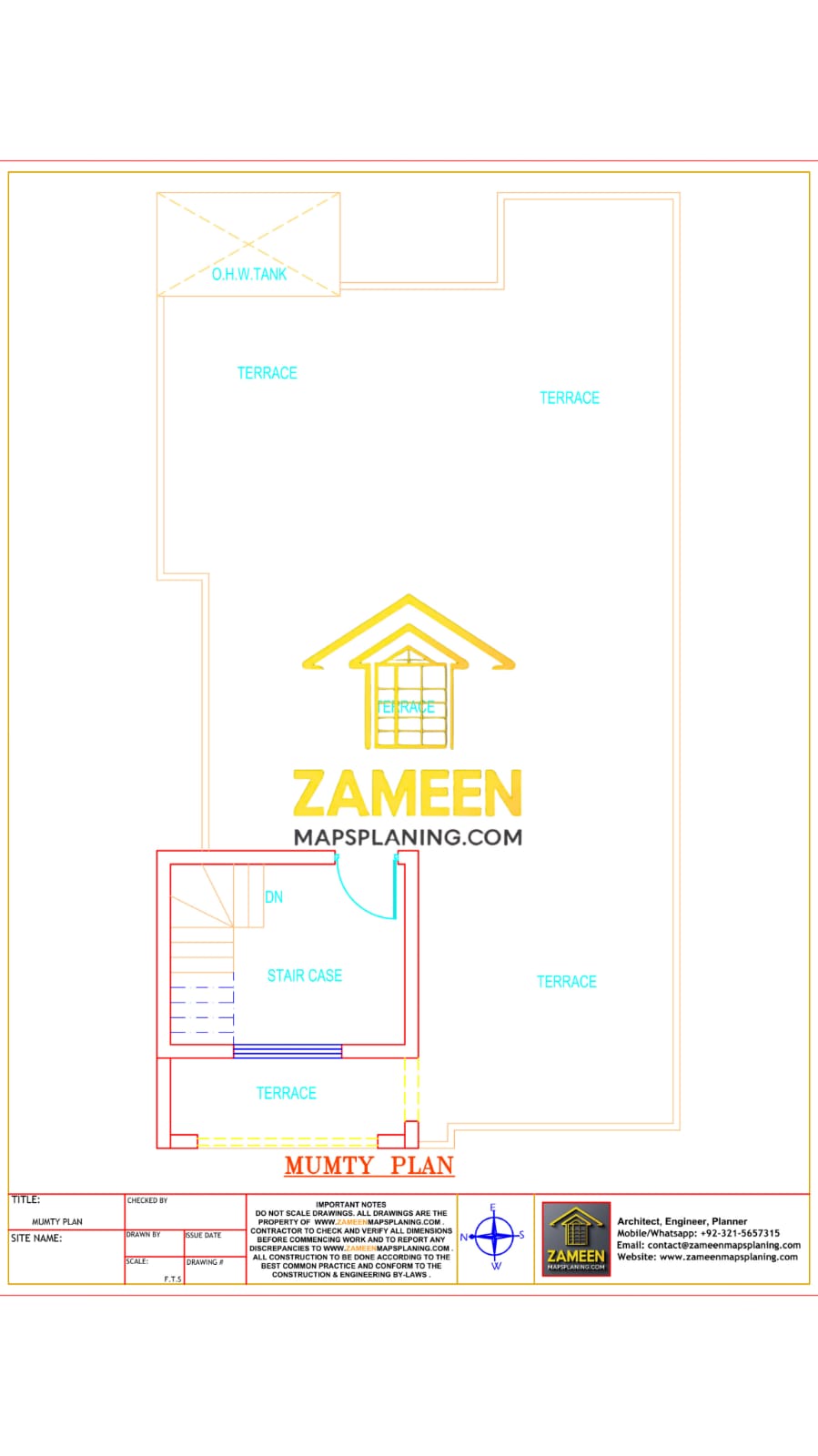 7 Marla (29'-0''X55'-0'') Contemporary Modern Style House