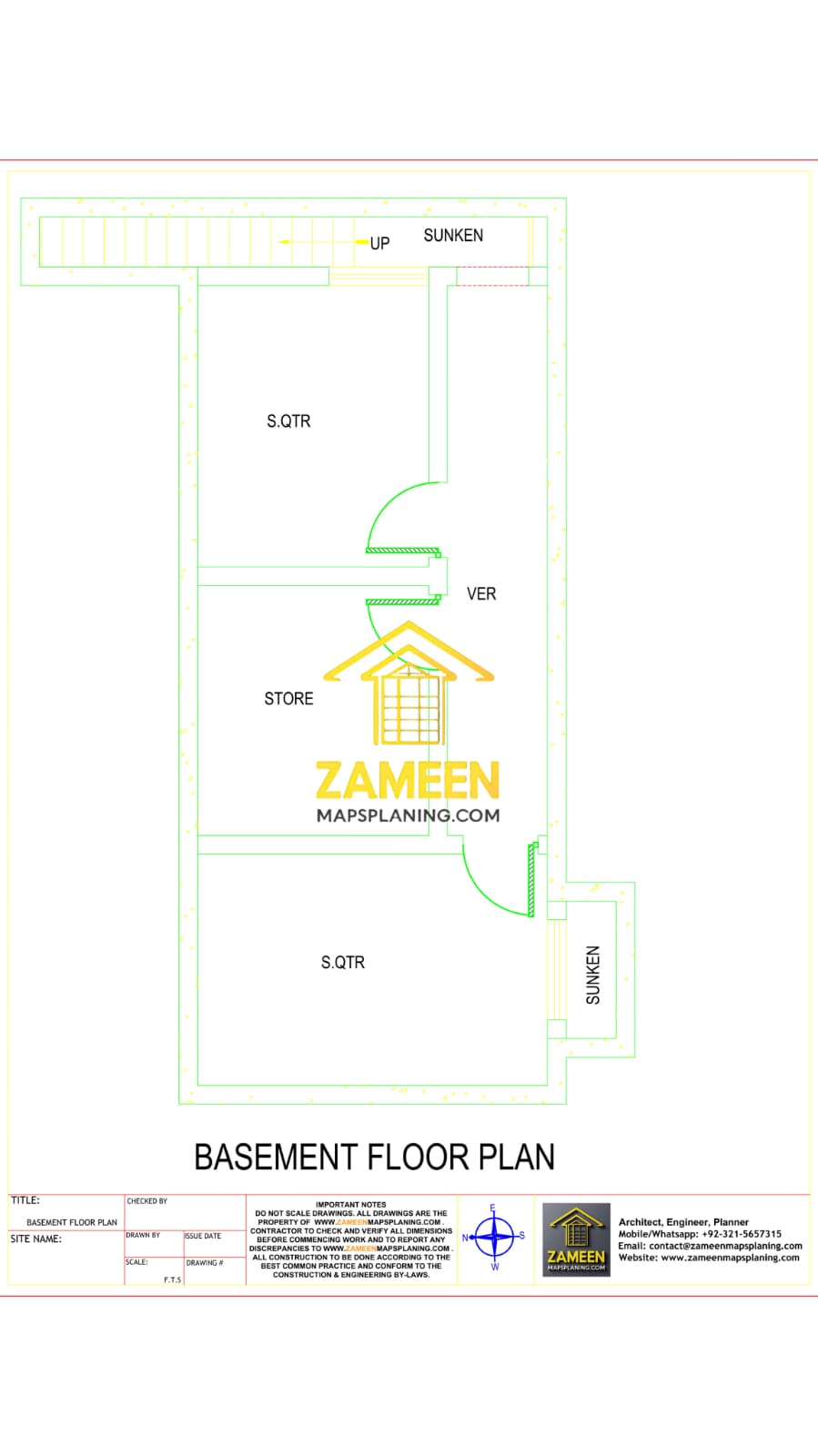 20 Marla (50'-0"X90'-0") Spanish Colonial Revival Style Villa
