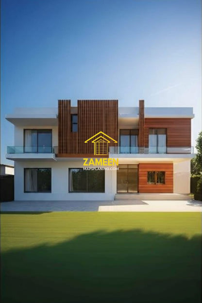 20 Marla (55'-0"X80'-0") Contemporary Modern Style House