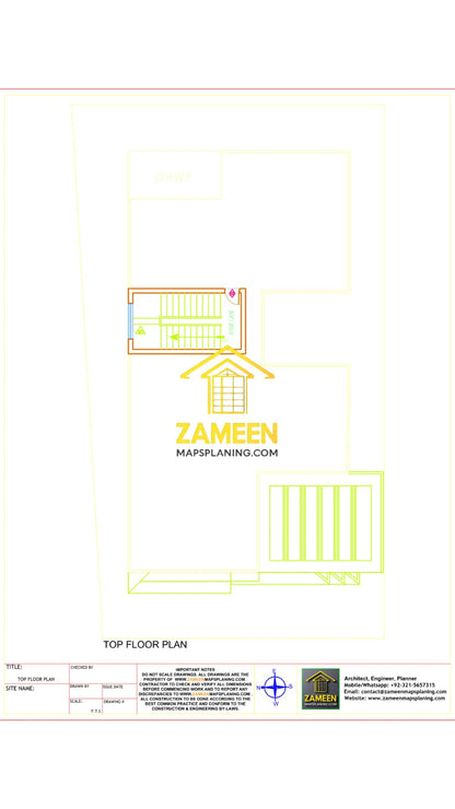 20 Marla (50'-0"X90'-0") Modern Minimalist Style House