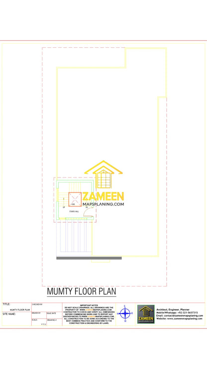 19 Marla (47'-0"X90'-0") Contemporary Modern Tropical Style House