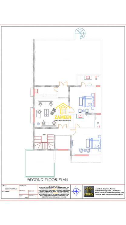 22 Marla (50'-0"X100'-0") Contemporary Modern Tropical Style House
